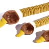 GiGwi Crunchy Neck Plush Duck - Image 3
